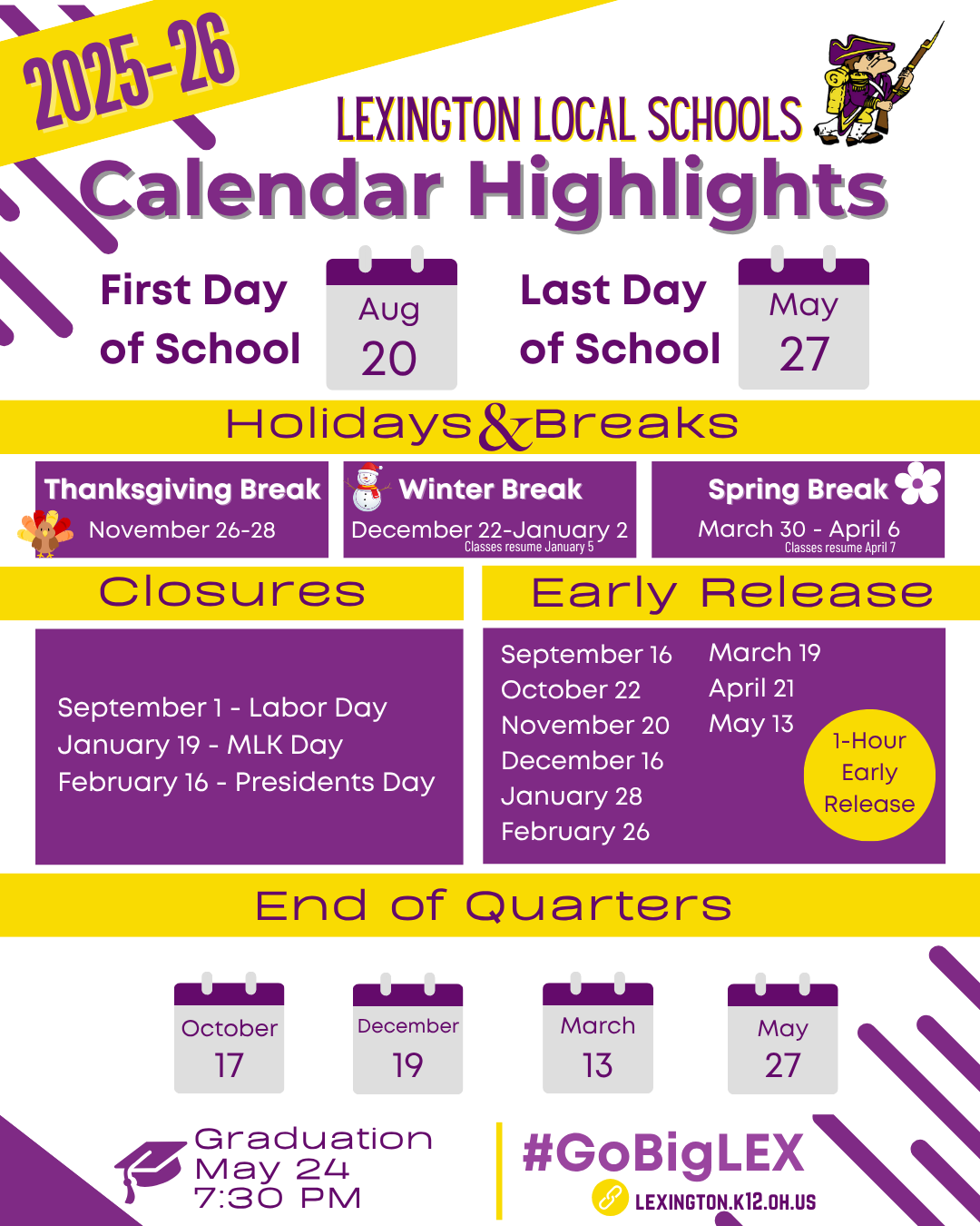 2025 26CalendarHighlights